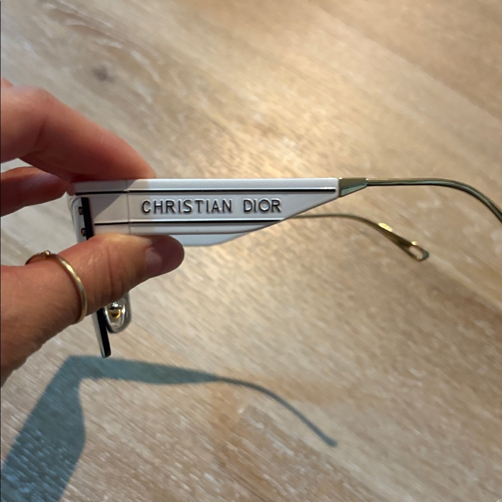 Dior Gold and Silver Sunglasses - Picture 2 of 9